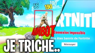 Jai passé 24 HEURES à ESSAYER de me faire BAN sur Fortnite Triche Team up Streamhack [upl. by Syxela]