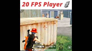 20 FPS Player 🗿🔥shorts jonathan jonthan battleroyalegame pubg gaming [upl. by Ax54]