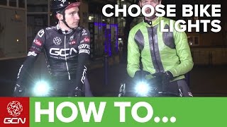 How To Choose Bike Lights For Commuting – GCNs Road Cycling Tips [upl. by Padriac]