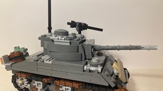 Custom Lego T23 Sherman tank turret [upl. by Goddard]