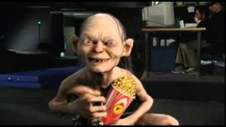 Gollum on tv must watch this is so funny [upl. by Nagud987]