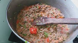 COMMENT PRÉPARER LA VIANDE HACHÉE RECETTE🔪 SAUCE BOLOGNAISE [upl. by Chrysa295]