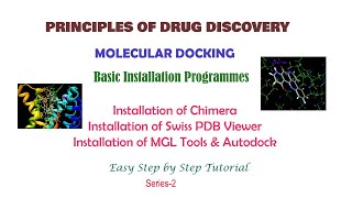 Basic Installation Programs in Molecular Docking  Series2 [upl. by Adnam]