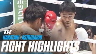 Junto Nakatani Wastes No Time With First Round Knockout  FIGHT HIGHLIGHTS [upl. by Constantina411]