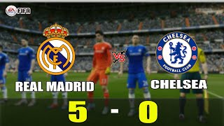 Real Madrid vs Chelsea  Ronaldo vs Oscar  Football Full Match  FIFA Games [upl. by Jc749]