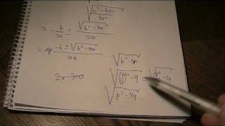 Mathematik  ABCFormel  Herleitung [upl. by Eillim]