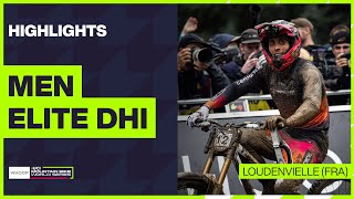 Loudenvielle  Men Elite DHI Highlights  2024 WHOOP UCI Mountain Bike World Cup [upl. by Ynneh244]