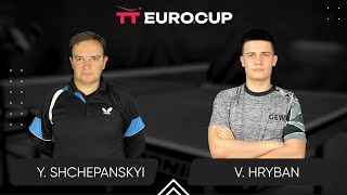 2105 Yurii Shchepanskyi  Vadym Hryban 11112024TT EuroCup Ukraine Elite TABLE 3 [upl. by Nagear831]