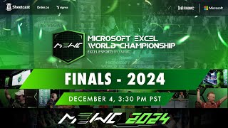 Microsoft Excel World Championship 2024  Finals [upl. by Durrell]