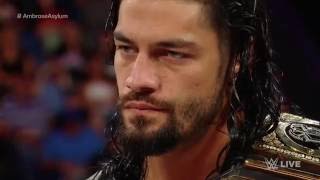 quotThe Ambrose Asylumquot with Roman Reigns and Seth Rollins Raw June 13 2016 [upl. by Adnilahs]