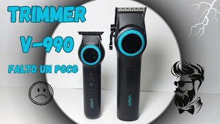 💈 TRIMMER VGR V990 UNBOXING Y REVISADO COMPLETO 💈 [upl. by Atikel]