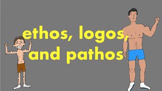 ethos logos pathos [upl. by Alegnasor294]