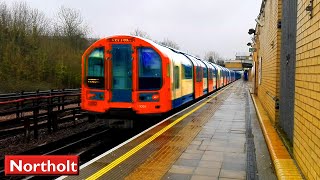 Northolt  Central line  London Underground  1992 Tube Stock [upl. by Enylodnewg]