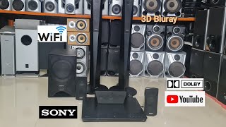 Sony BDV E4100 Dolby Home Theatre inbuilt youtube wifi Bluetooth ARC optical 1000W RabinAudios [upl. by Ecirtap]