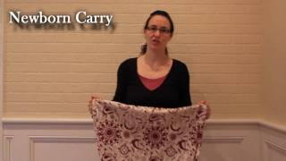 How to Wear A Baby Sling [upl. by Trik]