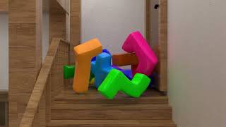 Tetris Softbody Pentominoes [upl. by Okemak]