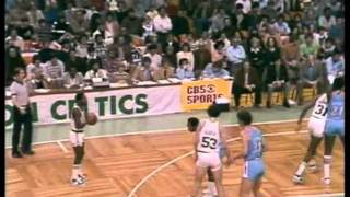 Rookie Larry Bird 36pts7rebs4asts vs Clippers 1980 [upl. by Anwahsal]