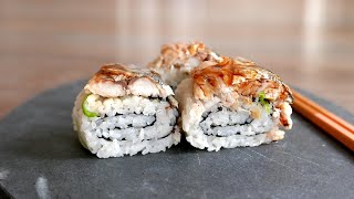 Mackerel Saba Roll  Maki Sushi Recipe  was Kitchen [upl. by Flanders]