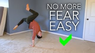 Back Handspring Fear  Eliminated  Hacking this Move [upl. by Nemaj]