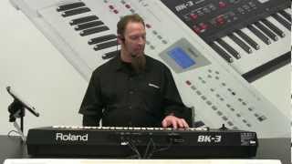 Roland BK3 NAMM 2013 Booth Demo [upl. by Plunkett420]