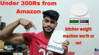 kitchen weight machine ⚡️buy from Amazon worth or not ⚡️food measurement [upl. by Ode]