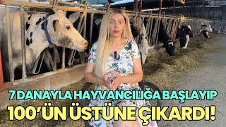 7 Danayla Hayvancılığa Başlayıp 100’ün Üstüne Çıkardı  Eleştirilere Rağmen Hayvancılığı Bırakmadı [upl. by Inglis171]