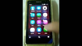 Symbian Belle for N8 Quick Overview and Features [upl. by Remmus766]