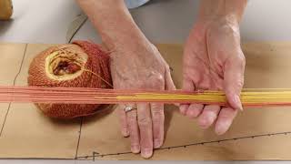 ClaspedWarp Tutorial on a Rigid Heddle Loom [upl. by Schumer966]