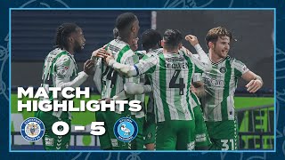 HIGHLIGHTS  Stockport 0  5 Wycombe [upl. by Ives]