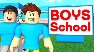 We Went To BOYS ONLY SCHOOL Teacher Had DARK Secret Roblox [upl. by Notyarb]