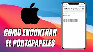 Cómo encontrar el portapapeles en iPhone [upl. by Lucania]