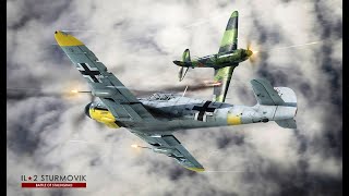 Classic Duels  Messerschmitt BF 109 vs Yak1 amp Yak7 [upl. by Borlow]