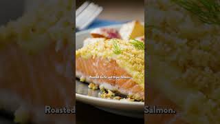 Hellmanns Roasted Garlic and Dijon Crusted Salmon Recipe [upl. by Becket]