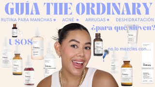 CÓMO USAR PRODUCTOS THE ORDINARY✨ GUÍA THE ORDINARY Y RUTINAS  MELI DE LA MORA [upl. by Chlores]