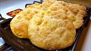 EASY BUNUELOS RECIPE  Receta de Buñuelos  How To Make Bunuelos [upl. by Parshall]