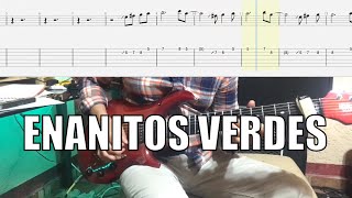 Francés limon  Enanitos verdes Guitar tab guitartabs [upl. by Gratianna]