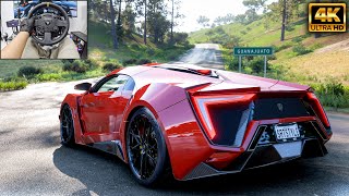 W Motors Lykan Hypersport  Forza Horizon 5  Thrustmaster TX gameplay [upl. by Eirised115]