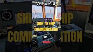 Ship to Ship Communication vhf ships communication sea sealife knowledgefacts viralreels [upl. by Roanne753]