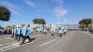 2024 Azusa Golden Days Parade  AHS Band amp Color Guard 2024 [upl. by Hrutkay]