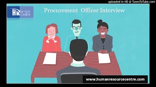 Procurement Officer Interview [upl. by Rolph]