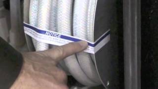 Entegra Coach Delivery Checklist Fresh Water Hose amp Reel 2014 [upl. by Dlonyar]