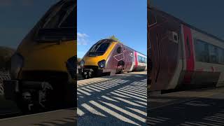 HIGH SPEED cross country voyager 220018 micklefield train [upl. by Dillon]