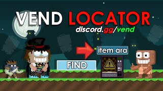 Growtopia İtem Bulucu  İtemleri istediğin fiyattan al  Ücretsiz Vend Locator  Vend Finder [upl. by Ibrek]