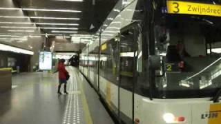 Trams in Antwerpen Anvers  Straßenbahn  Villamos [upl. by Anizor]