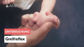 Greifreflex  Frühkindliche Reflexe  AMBOSS Video [upl. by Banyaz]