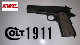 KWC 1911  AIRSOFT UNBOXING AND REVIEW [upl. by Ajnotal]