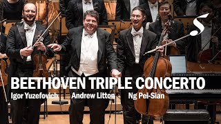 BEETHOVEN Triple Concerto  Igor YuzefovichNg PeiSianAndrew Litton [upl. by Otineb295]