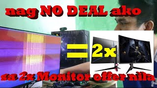 Ep1 Nvision XC24S problemissue Nvision Support tumanggi ako sa offer na palit dalawang LED monitor [upl. by Benn401]