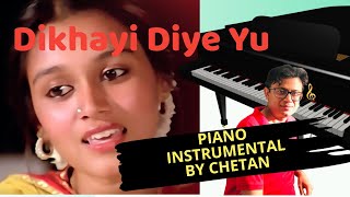 Dikhai Diye Yun Ke Bekhud Kiya Instrumental Piano Cover by Chetan [upl. by Stoddard]