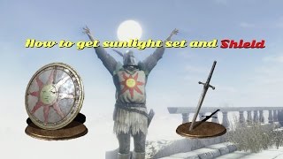 DARK SOULS III How To Get Sunlight Set and Shield [upl. by Sirromed]